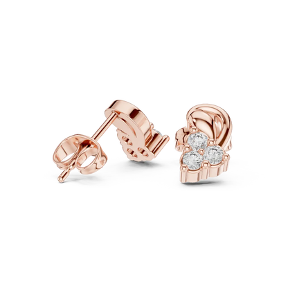 Ribbon Spark Earrings