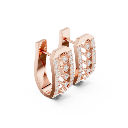 Ribbon Spark Earrings