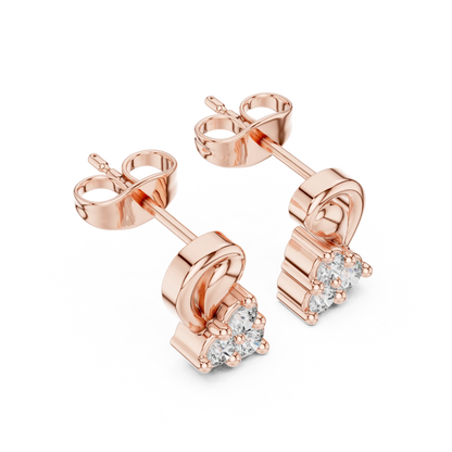 Ribbon Spark Earrings