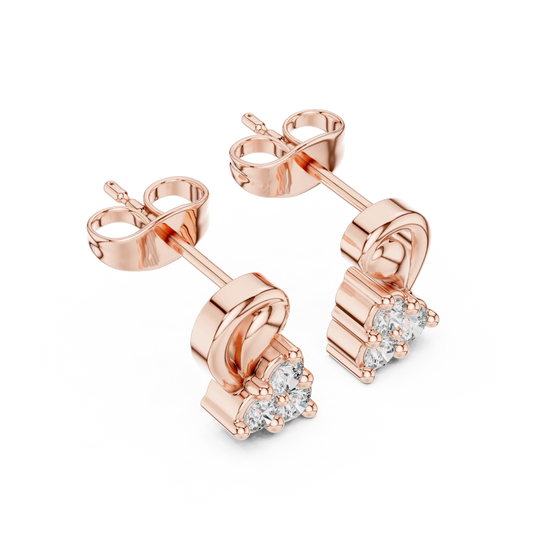 Ribbon Spark Earrings