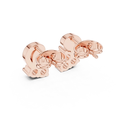 Ribbon Spark Earrings
