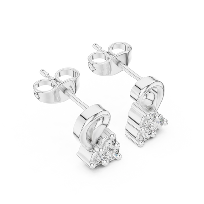 Ribbon Spark Earrings