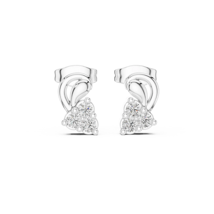 Ribbon Spark Earrings