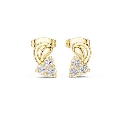 Ribbon Spark Earrings