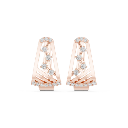 Parallel Spark Earrings