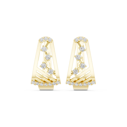 Parallel Spark Earrings