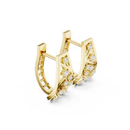 Starlace Hoop Earrings