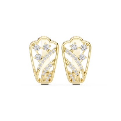 Heartline Earrings