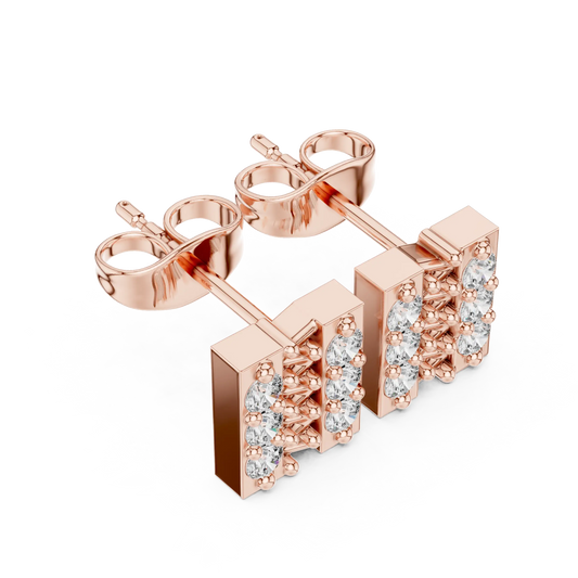 Pulse Stud Earrings