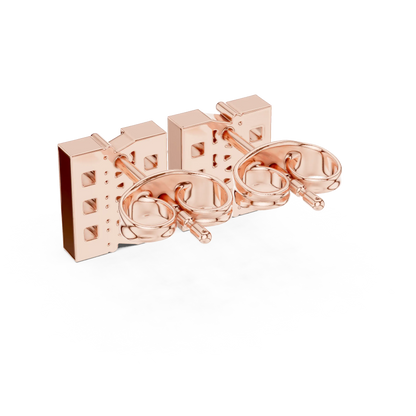 Pulse Stud Earrings