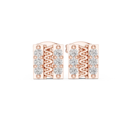 Pulse Stud Earrings