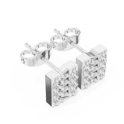 Pulse Stud Earrings