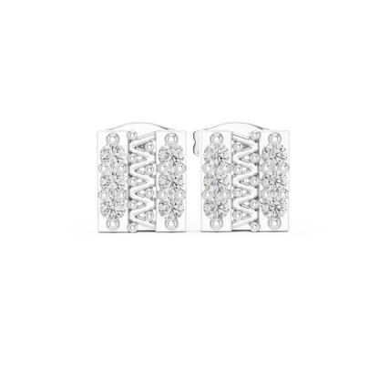 Pulse Stud Earrings