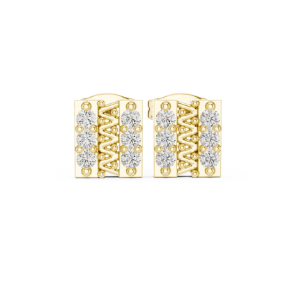 Pulse Stud Earrings