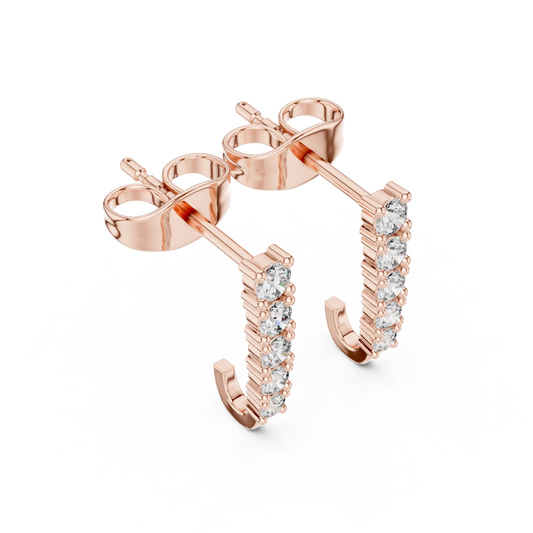 Diamond Drop Studs
