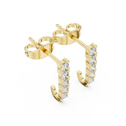 Diamond Drop Studs
