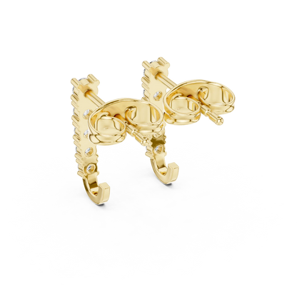 Diamond Drop Studs