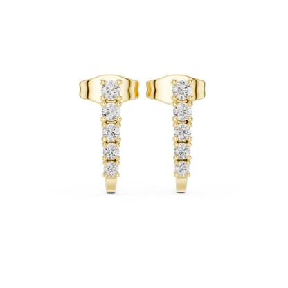 Diamond Drop Studs