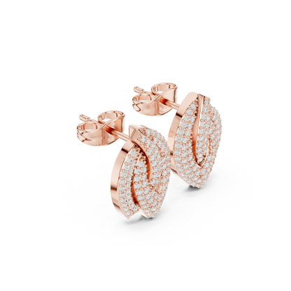 Aurelia Leaf Hoops