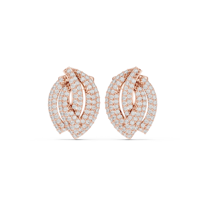 Aurelia Leaf Hoops