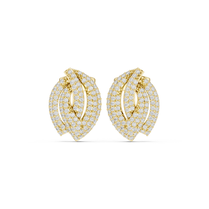 Aurelia Leaf Hoops