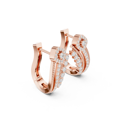 Celeste Arc Hoops
