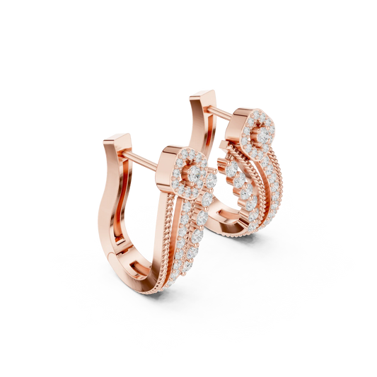 Celeste Arc Hoops