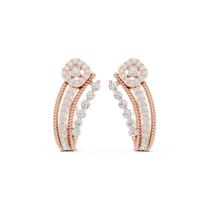 Celeste Arc Hoops