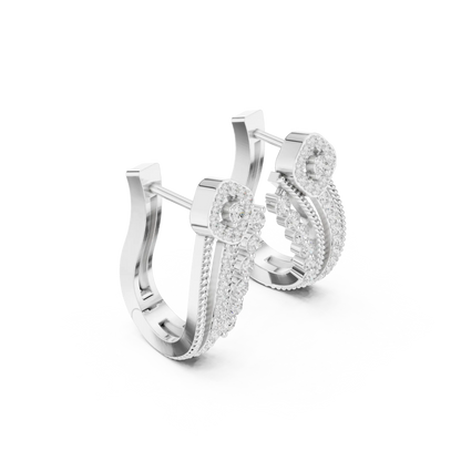 Celeste Arc Hoops