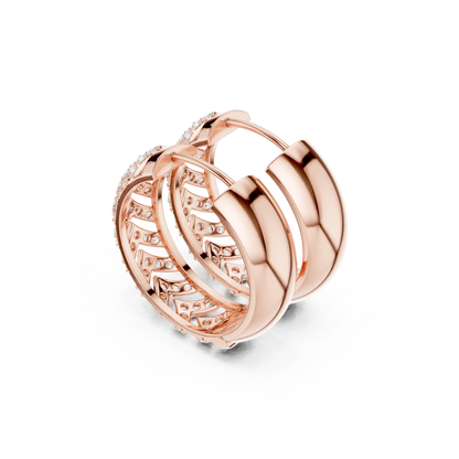 Braided Halo Hoops
