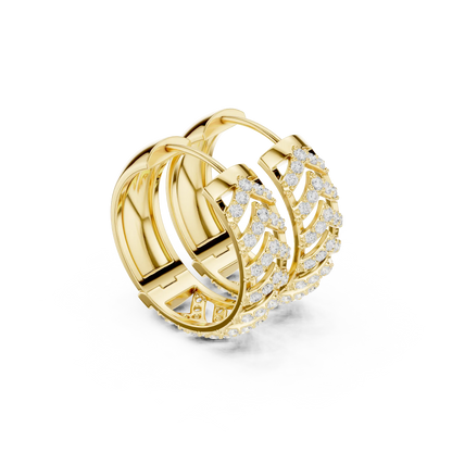 Braided Halo Hoops