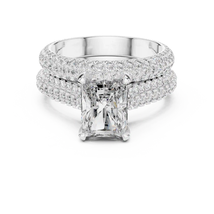Pavé Abundance Diamond Ring