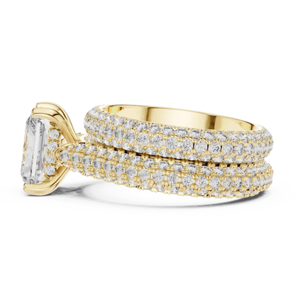 Pavé Abundance Diamond Ring