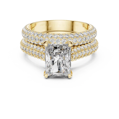 Pavé Abundance Diamond Ring