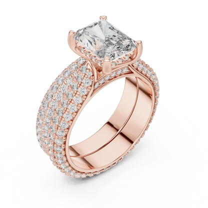 Pavé Abundance Diamond Ring