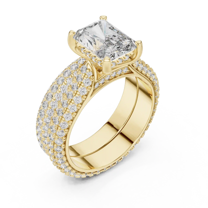 Pavé Abundance Diamond Ring