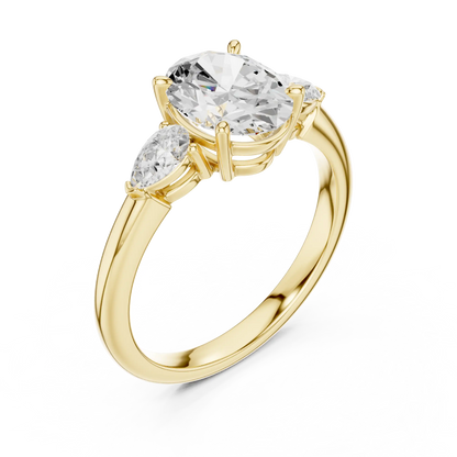 Three Wishes Diamond Ring