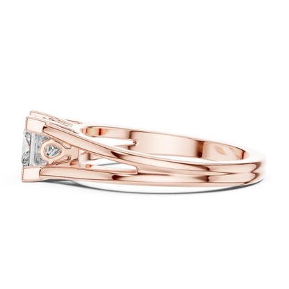 Open Vine Diamond Ring