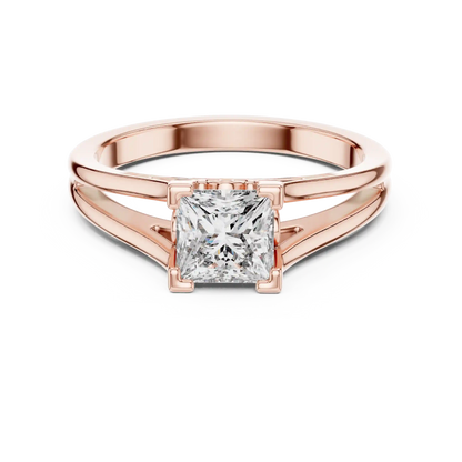 Open Vine Diamond Ring