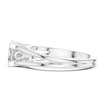 Open Vine Diamond Ring