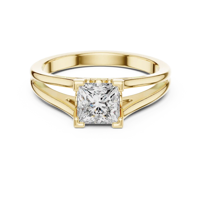 Open Vine Diamond Ring
