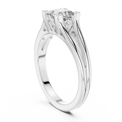 Open Vine Diamond Ring