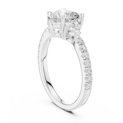 Coeur Vive Diamond Ring