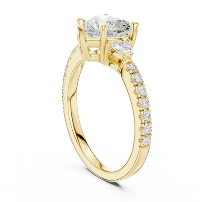 Coeur Vive Diamond Ring