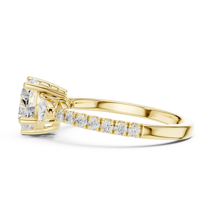 Coeur Vive Diamond Ring
