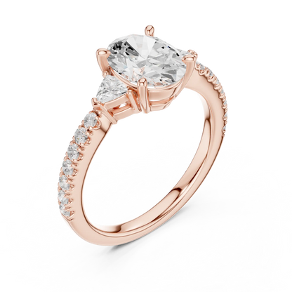 Trio Grace Diamond Ring