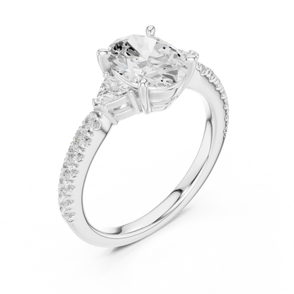 Trio Grace Diamond Ring