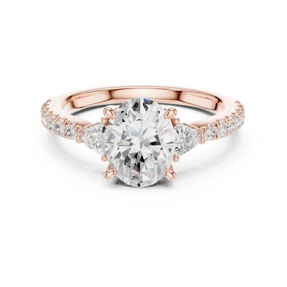 Trio Grace Diamond Ring