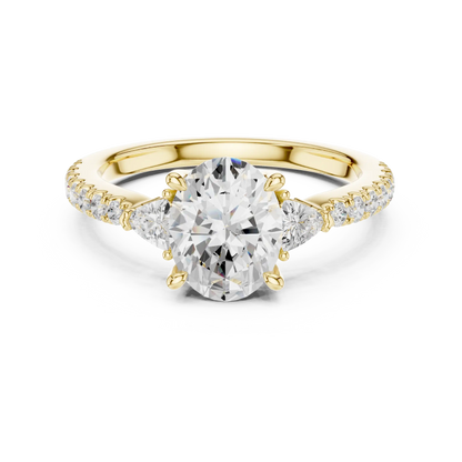 Trio Grace Diamond Ring