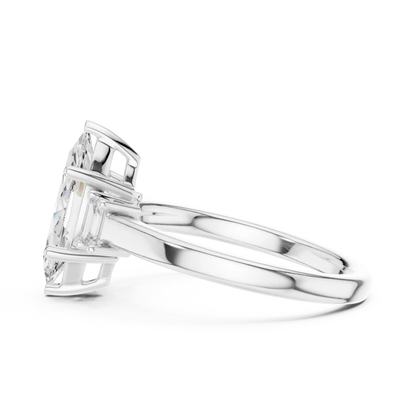 Marquise Trio Diamond Ring